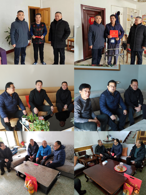 春節(jié)將至，宏河集團黨委走訪慰問老干部、困難黨員職工2